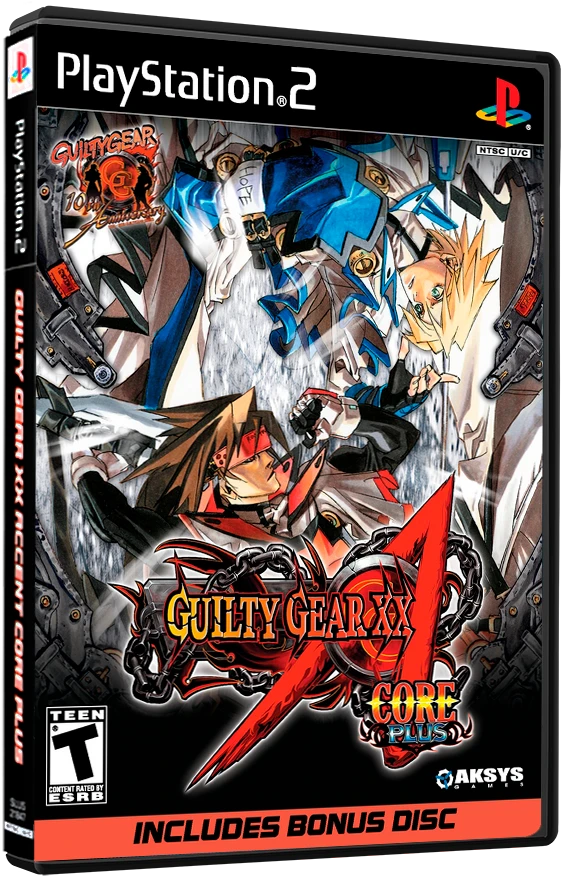 Guilty Gear XX Accent Core Plus box art