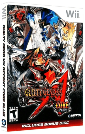 Guilty Gear XX Accent Core Plus box art