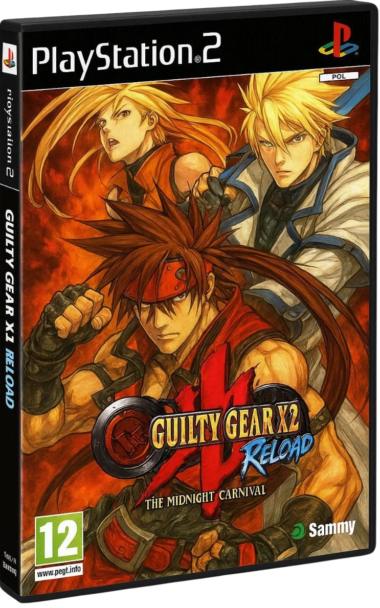Guilty Gear XX: The Midnight Carnival #Reload box art