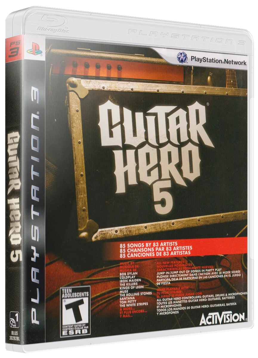 Guitar Hero 5 box art