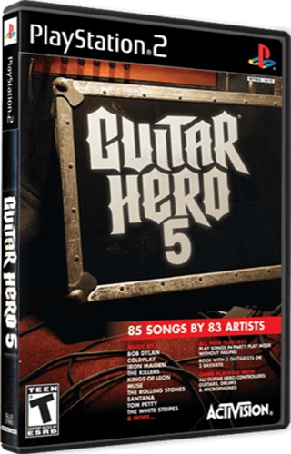 Guitar Hero 5 box art