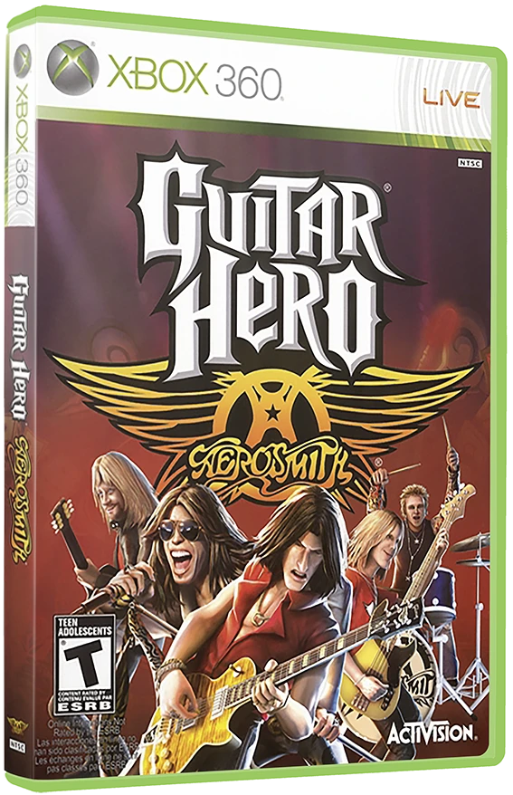Guitar Hero: Aerosmith box art