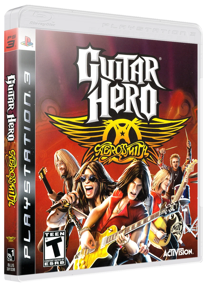 Guitar Hero Aerosmith box art