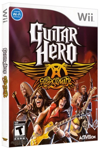 Guitar Hero Aerosmith box art