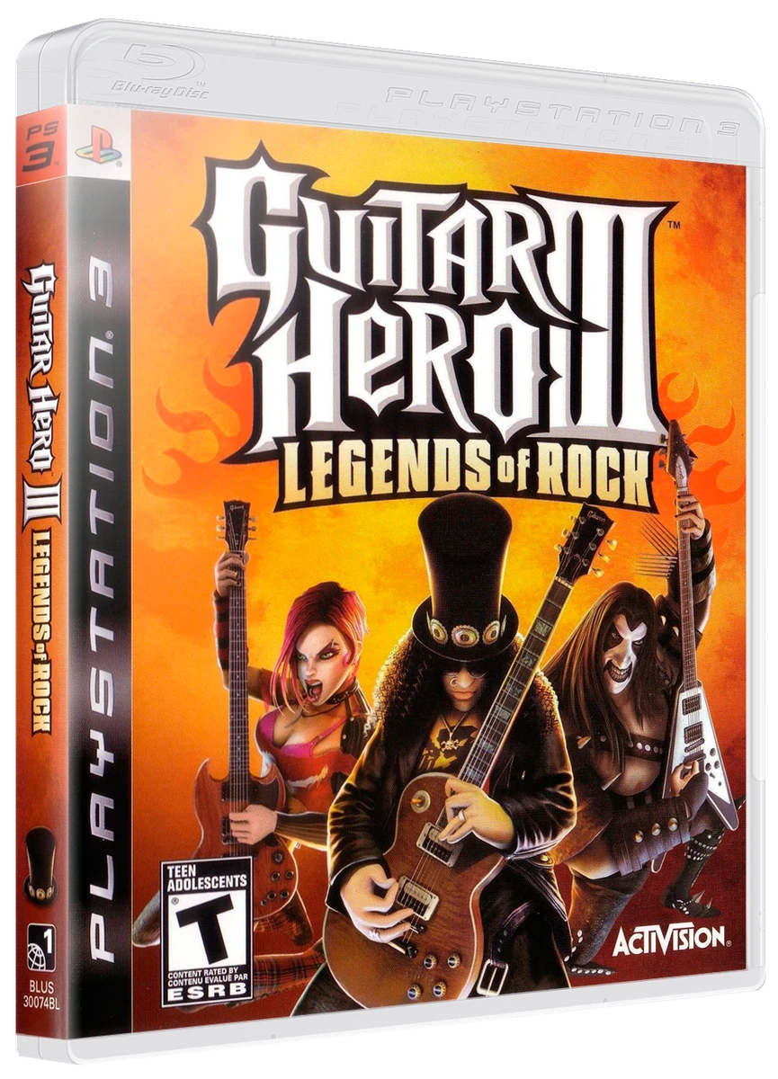 Guitar Hero III Legends of Rock box art