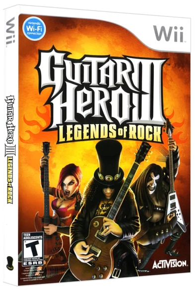 Guitar Hero III Legends of Rock box art