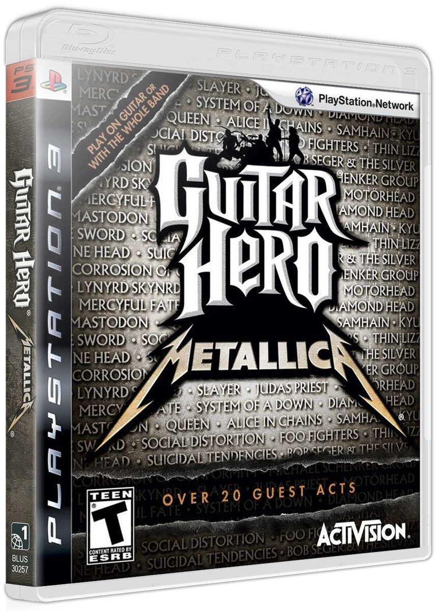 Guitar Hero: Metallica box art
