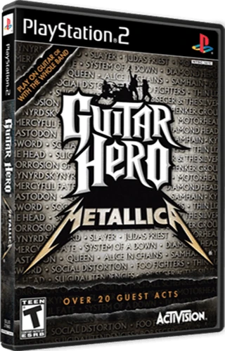 Guitar Hero: Metallica box art