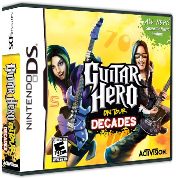 Guitar Hero On Tour Decades box art