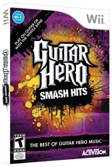Guitar Hero Smash Hits box art