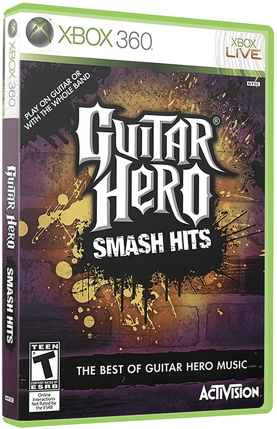 Guitar Hero Smash Hits box art