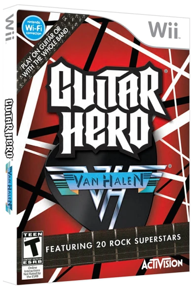 Guitar Hero: Van Halen box art