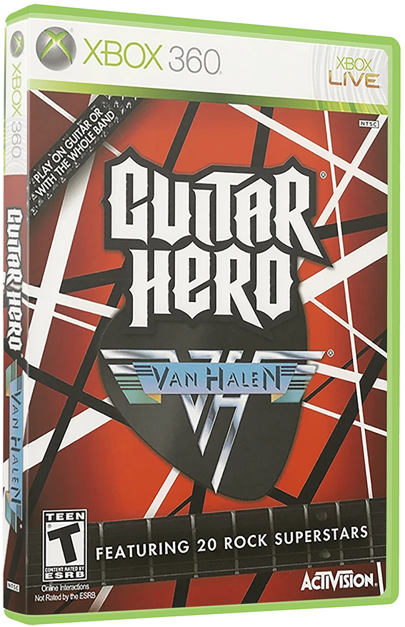 Guitar Hero: Van Halen box art