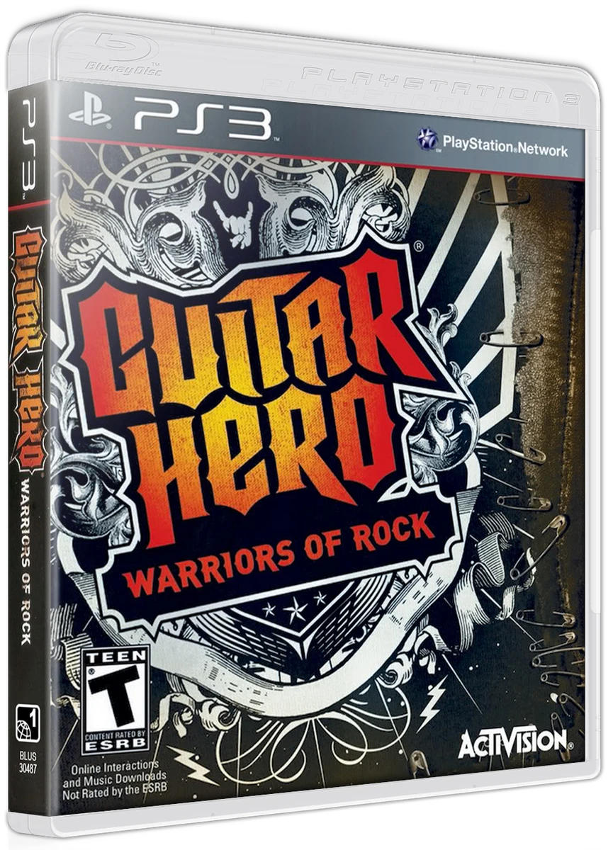 Guitar Hero: Warriors of Rock box art