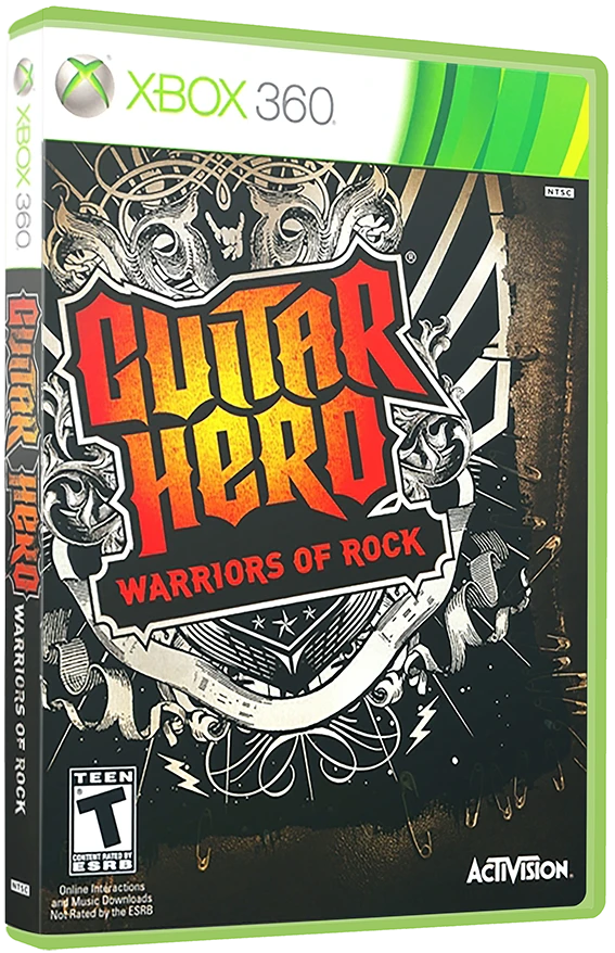 Guitar Hero: Warriors of Rock box art