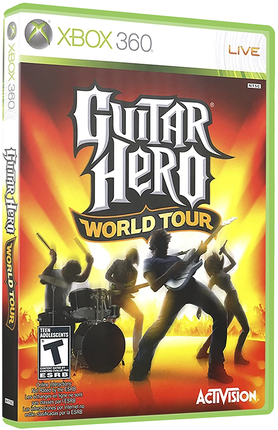 Guitar Hero World Tour box art