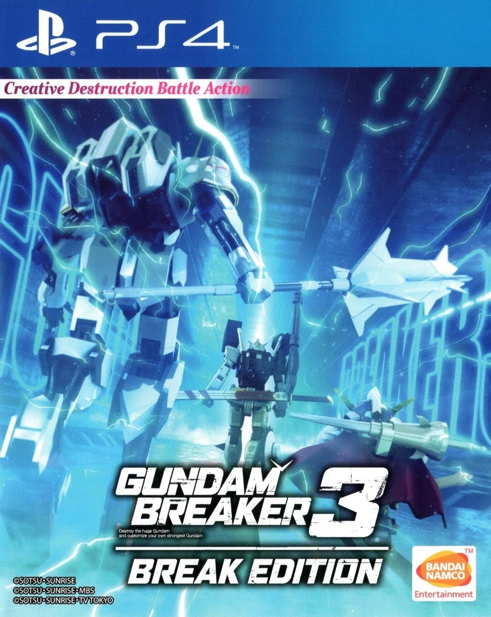 Gundam Breaker 3: Break Edition box art