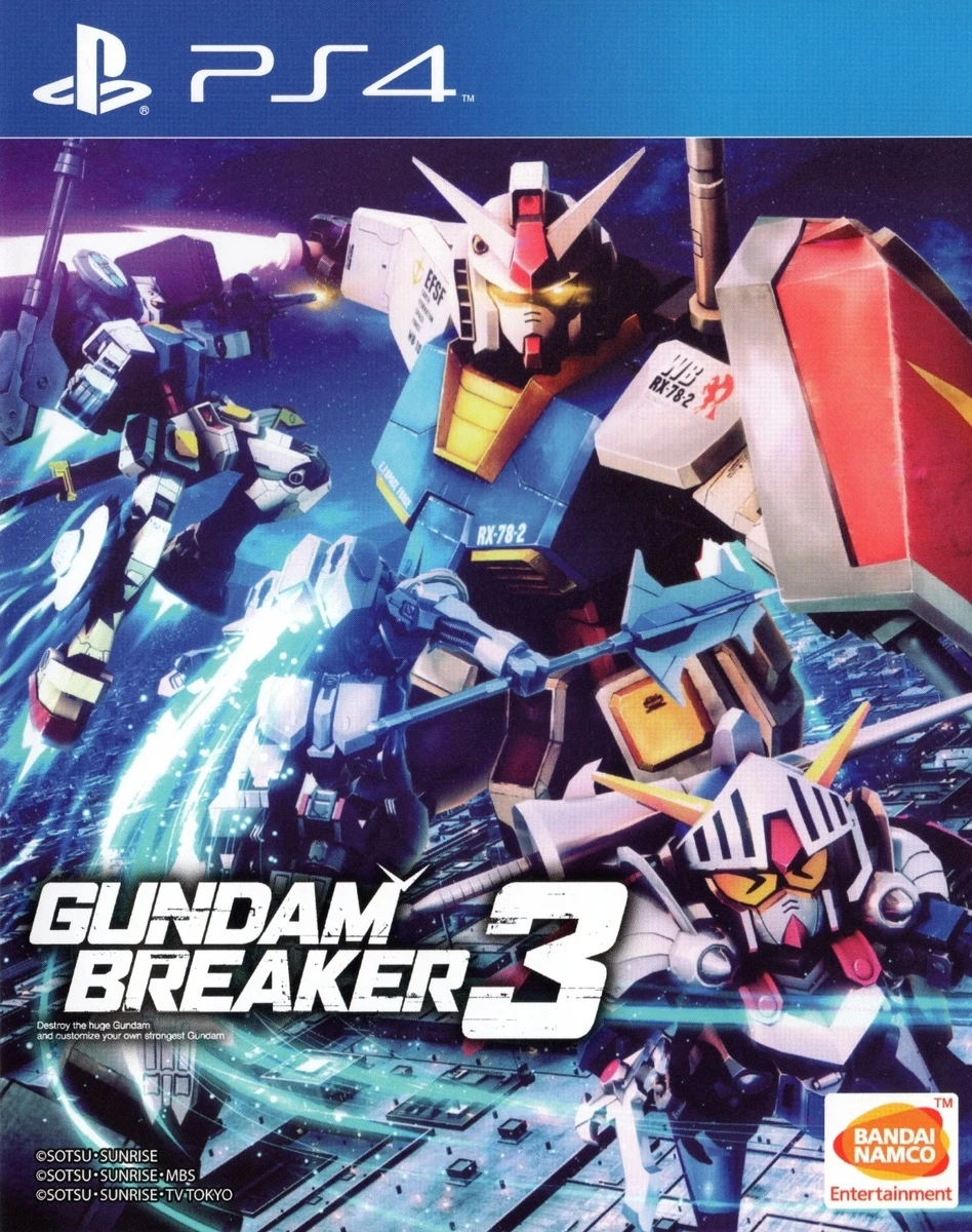 Gundam Breaker 3 box art