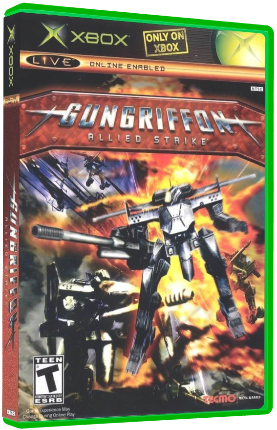 Gungriffon Allied Strike box art