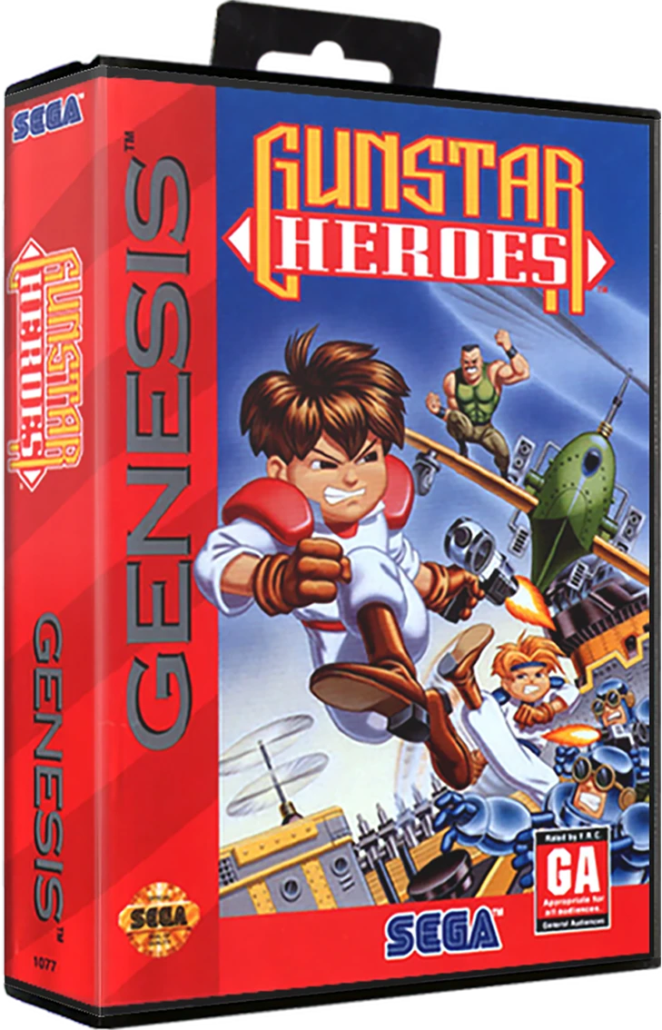 Gunstar Heroes box art