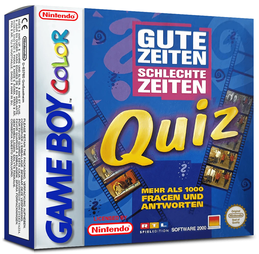 Gute Zeiten Schlechte Zeiten Quiz box art