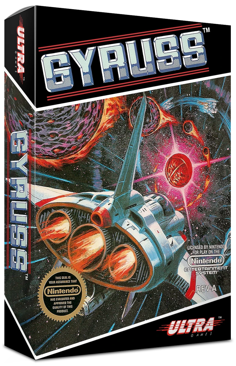 Gyruss box art