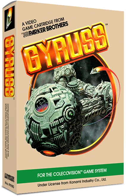 Gyruss [Telegames] box art