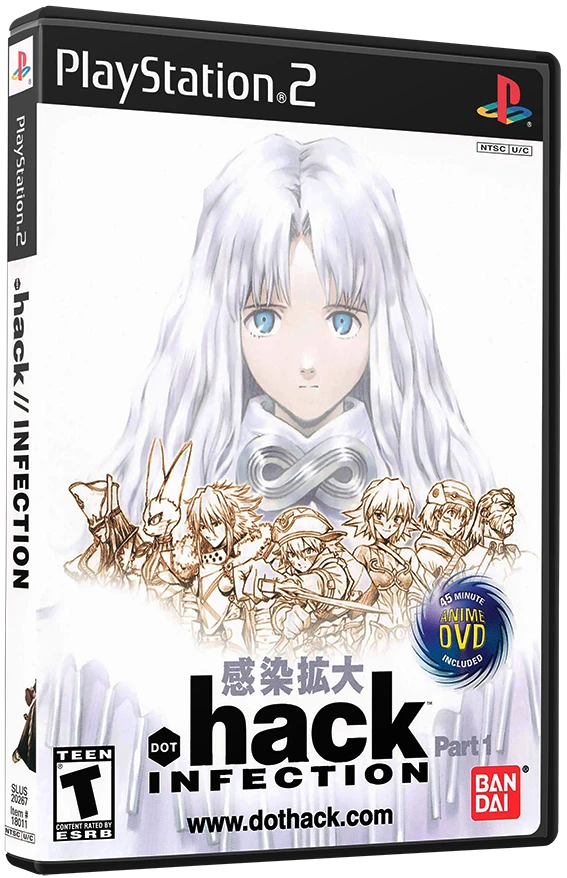 .hack Infection box art