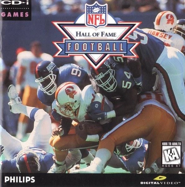 Hall of Fame Football box art