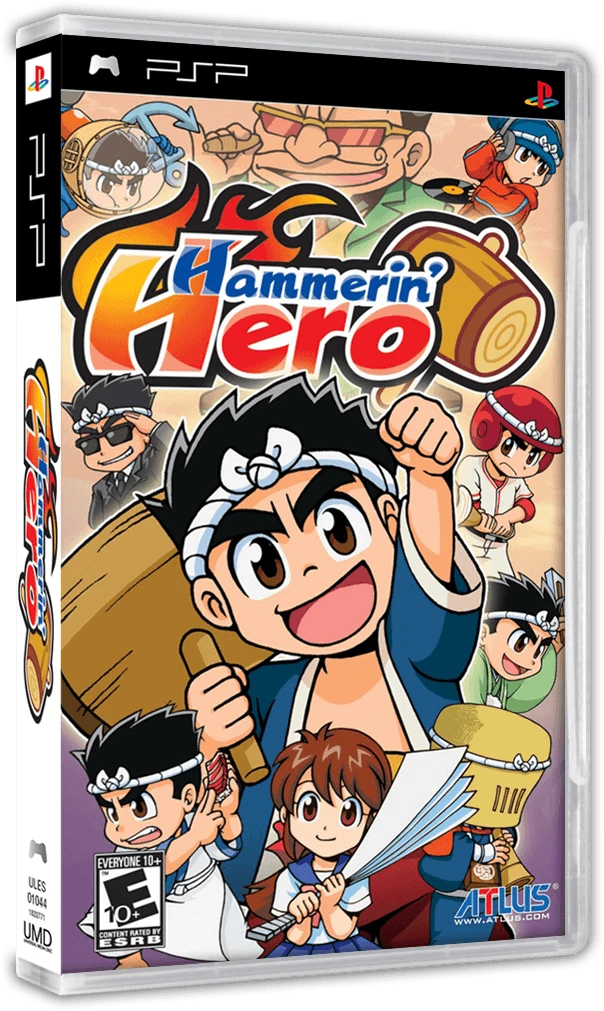 Hammerin' Hero box art