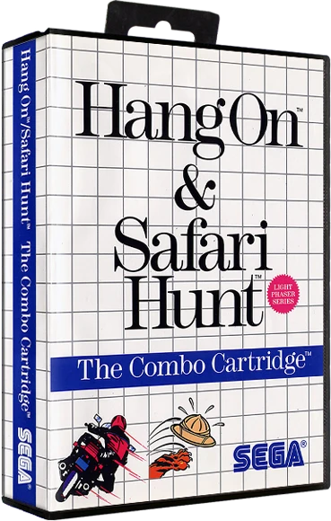 Hang-On and Safari Hunt box art