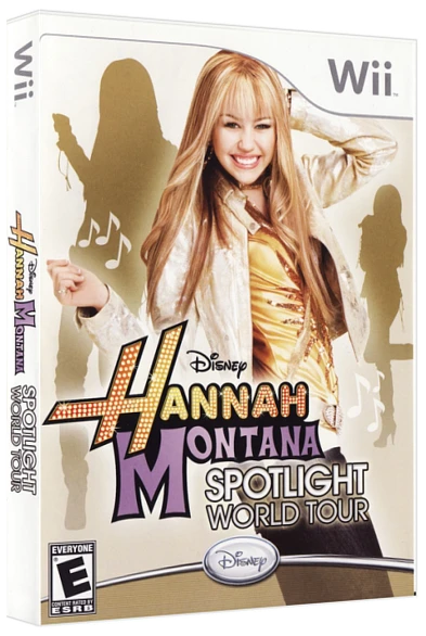 Hannah Montana Spotlight World Tour box art