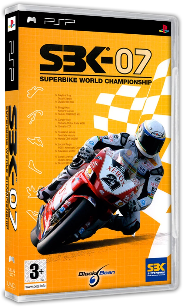 Hannspree Ten Kate Honda SBK Superbike World Championship box art