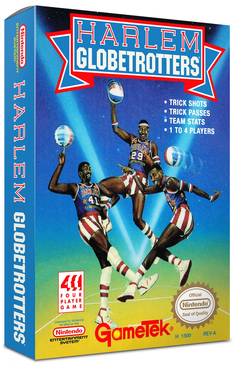 Harlem Globetrotters box art