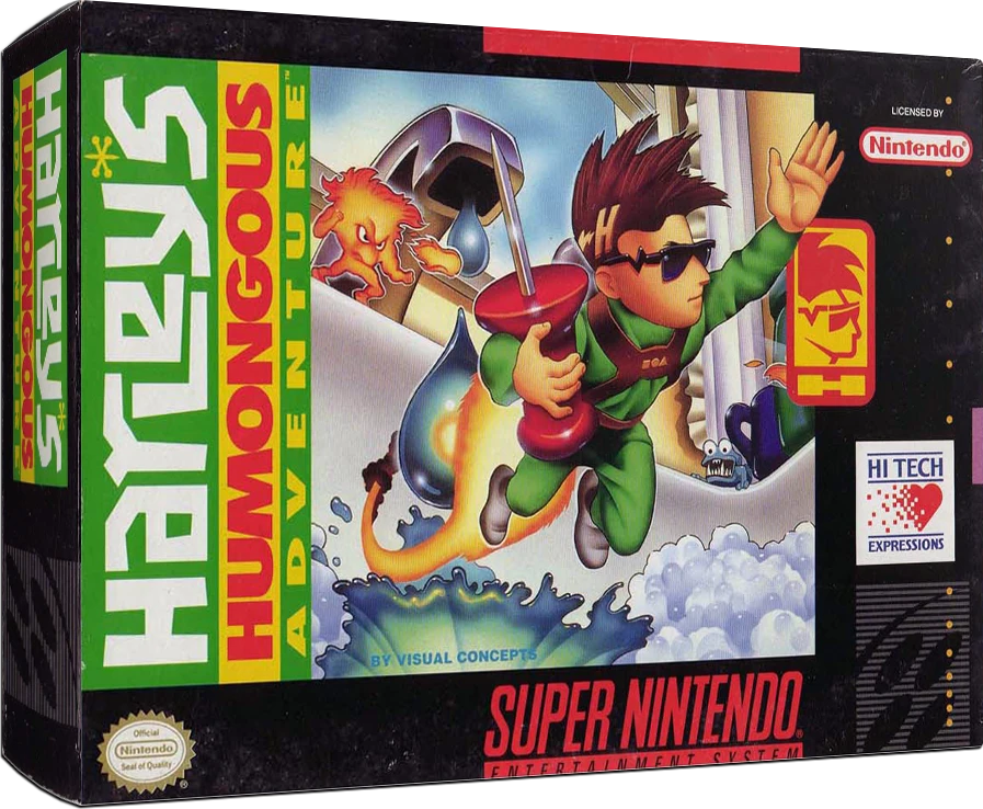 Harley's Humongous Adventure box art