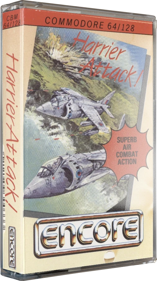 Harrier Attack box art