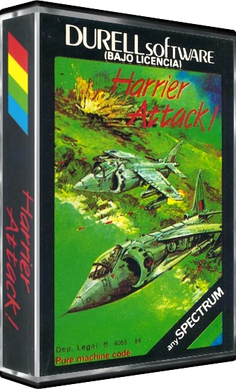 Harrier Attack box art
