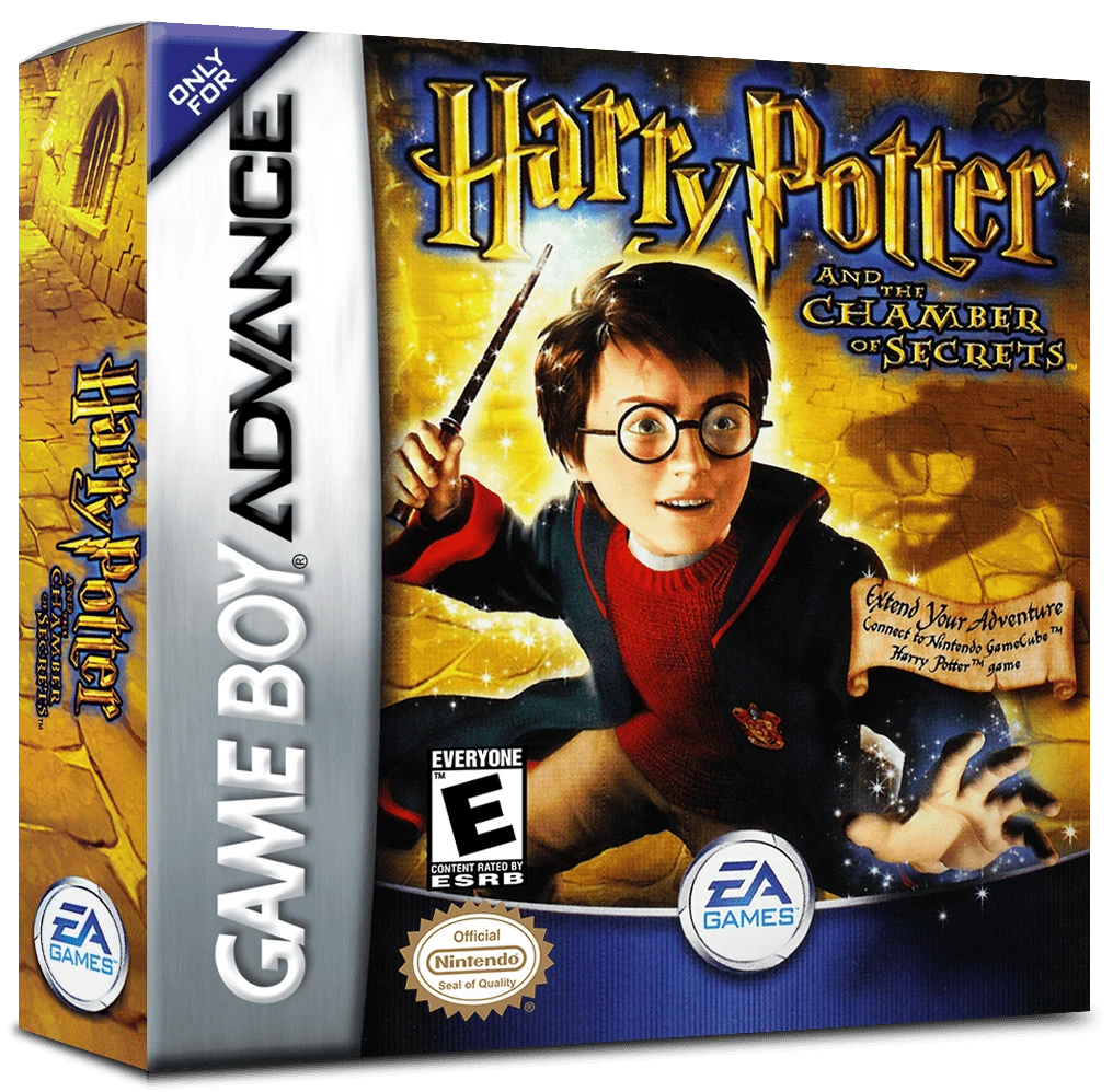 Harry Potter and the Chamber of Secrets box art