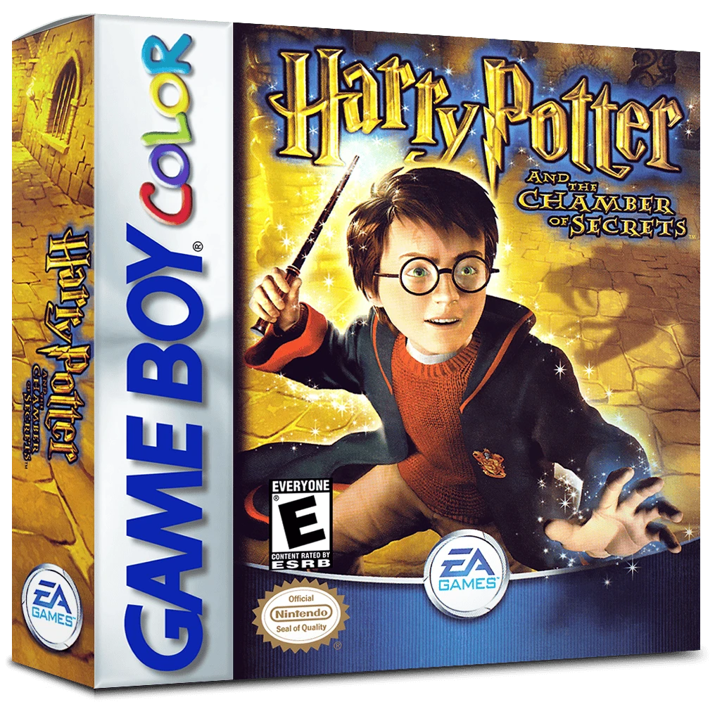 Harry Potter and the Chamber of Secrets box art