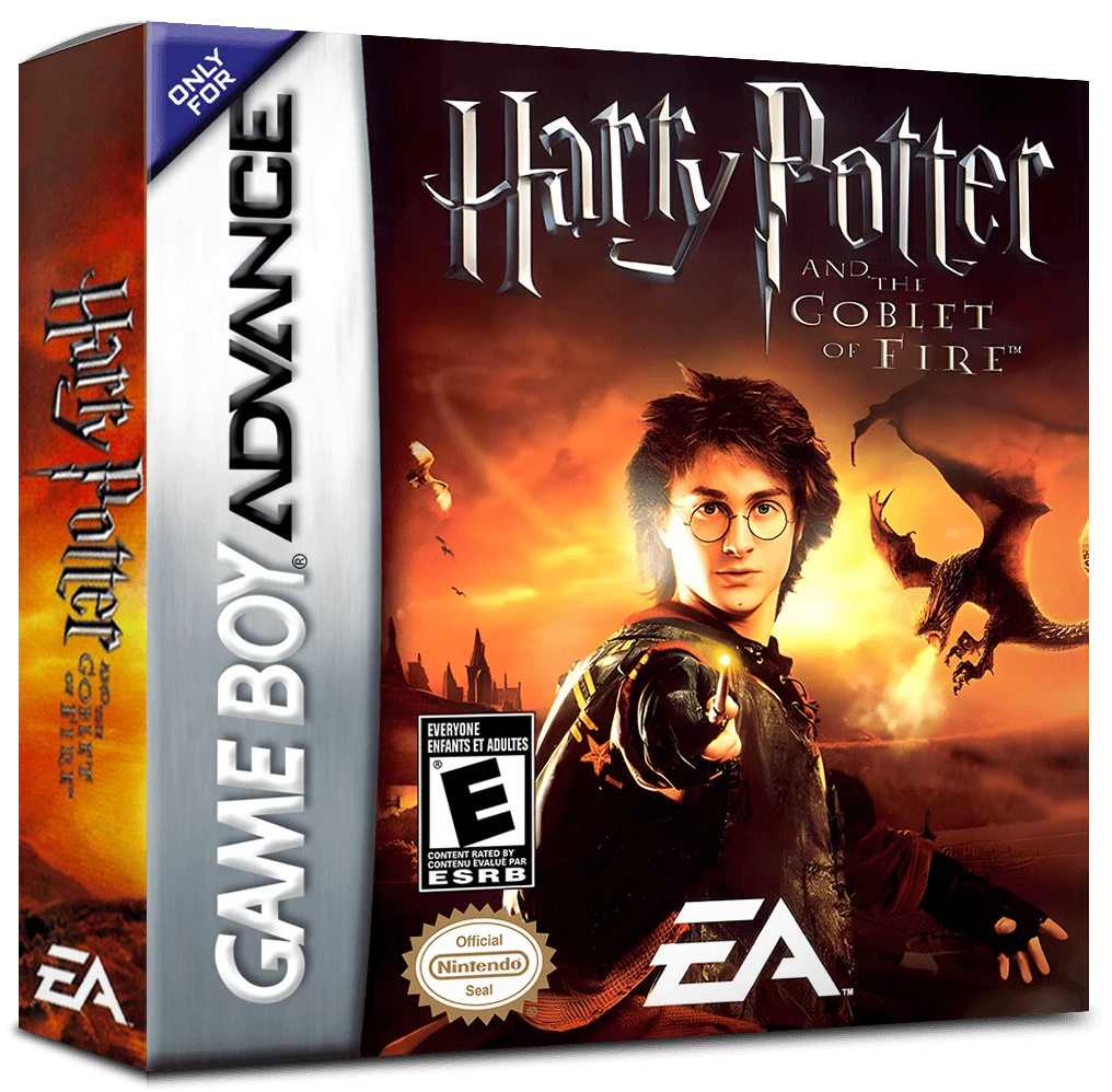 Harry Potter and the Goblet of Fire box art