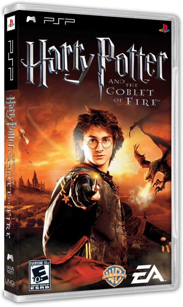 Harry Potter and the Goblet of Fire box art