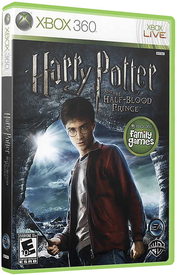 Harry Potter and the Half-Blood Prince box art