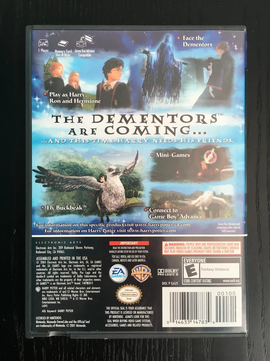 Harry Potter Prisoner of Azkaban box art
