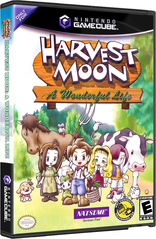 Harvest Moon A Wonderful Life box art