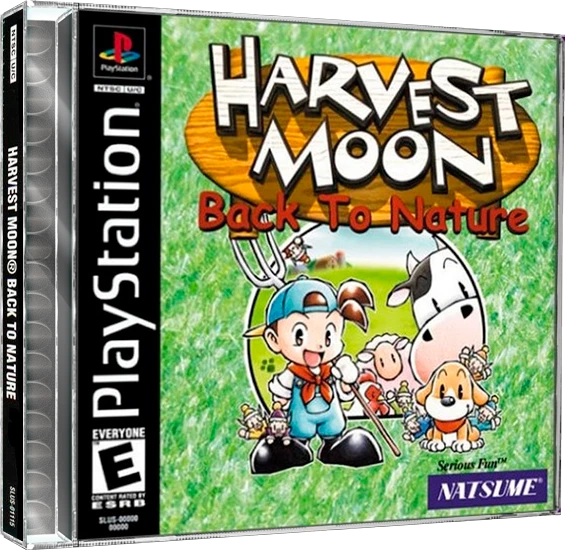 Harvest Moon Back to Nature box art