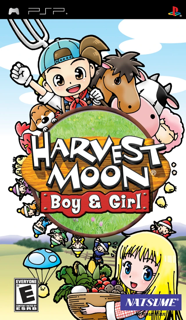 Harvest Moon Boy and Girl box art