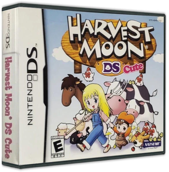 Harvest Moon DS Cute box art