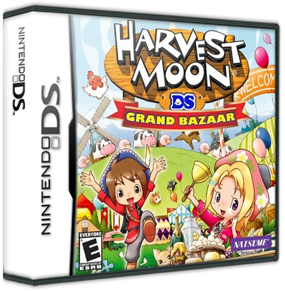 Harvest Moon DS: Grand Bazaar box art