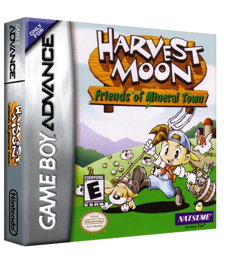 Harvest Moon: Friends of Mineral Town box art