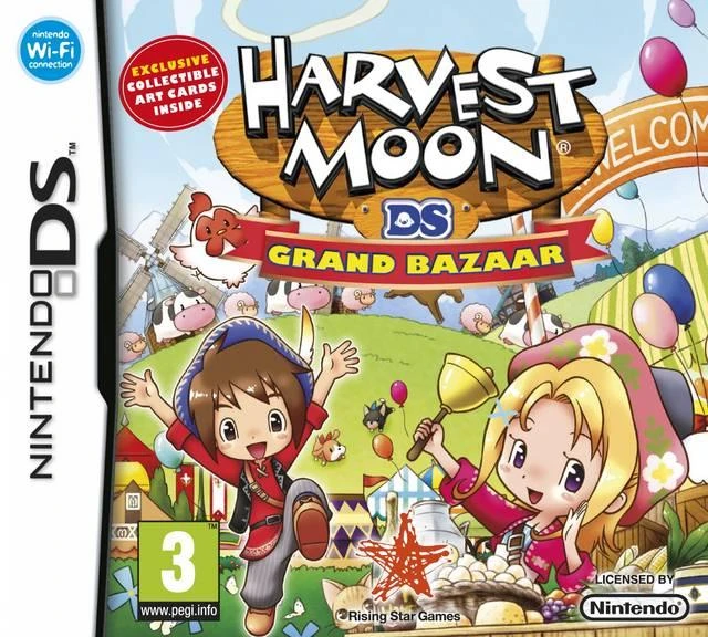 Harvest Moon: Grand Bazaar box art